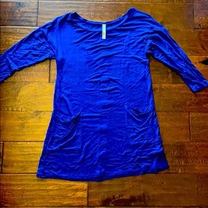 Blue tunic